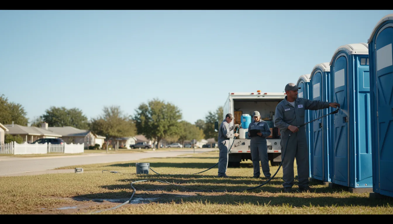 Long-Term Portable Toilet Rental in Triangle, VA near me
